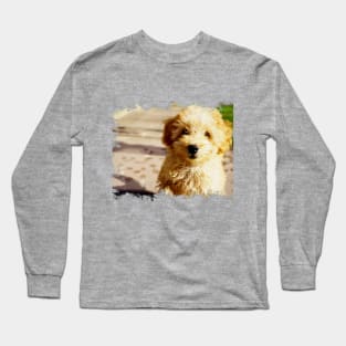 Toy Poodle Pup Long Sleeve T-Shirt